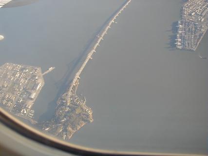 Bay Bridge<br>Location: <a href="https://www.google.com/maps/search/?api=1&query=37.80361,-122.36655" target="_new">Over California</a>